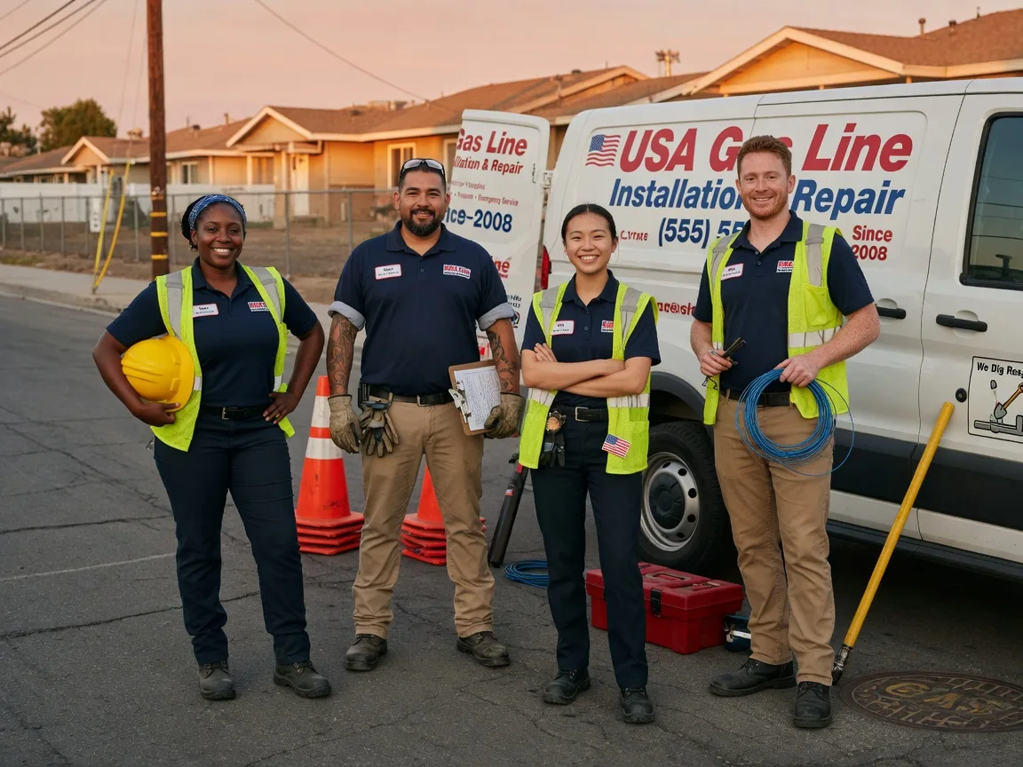 Gas Line Installation company in Palo Verde, CA
